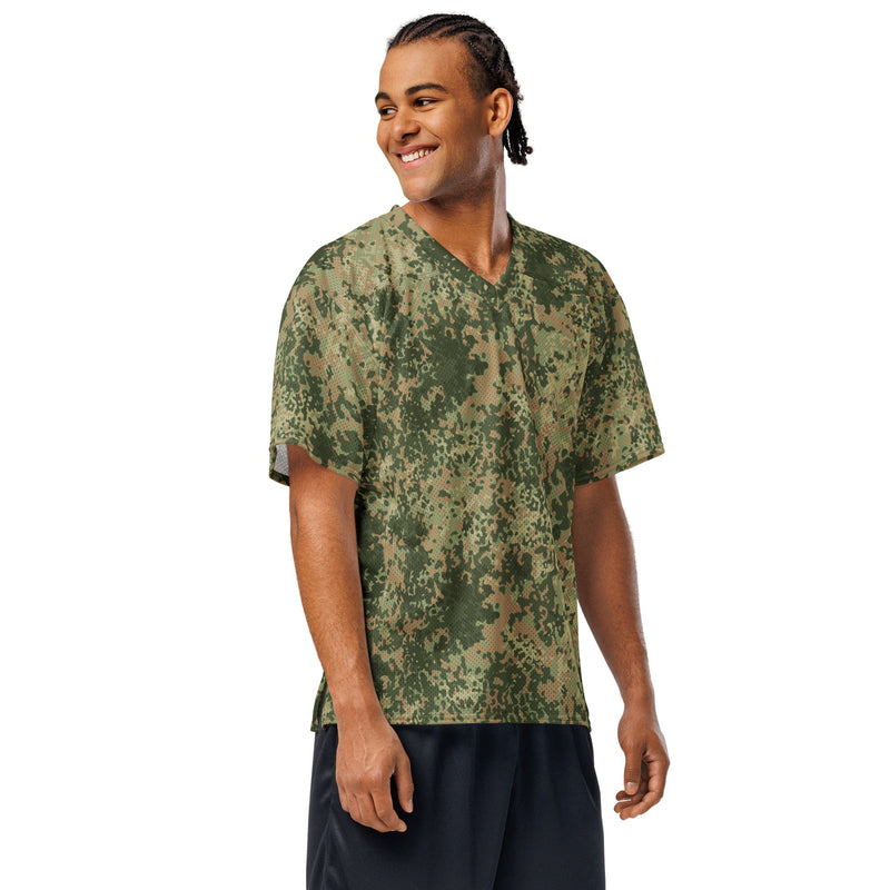 Fractal Mosaic Multi-Terrain CAMO Unisex American Football Jersey