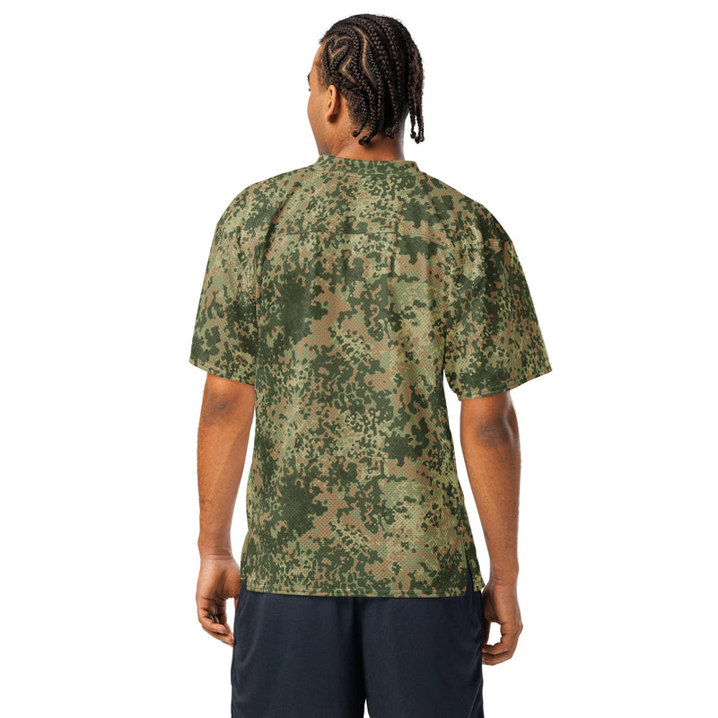 Fractal Mosaic Multi-Terrain CAMO Unisex American Football Jersey