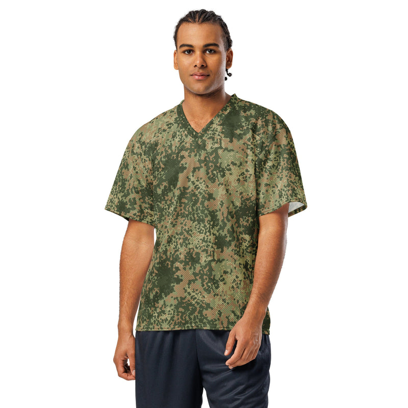Fractal Mosaic Multi-Terrain CAMO Unisex American Football Jersey