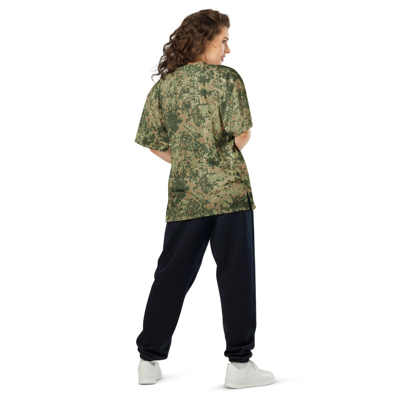 Fractal Mosaic Multi-Terrain CAMO Unisex American Football Jersey