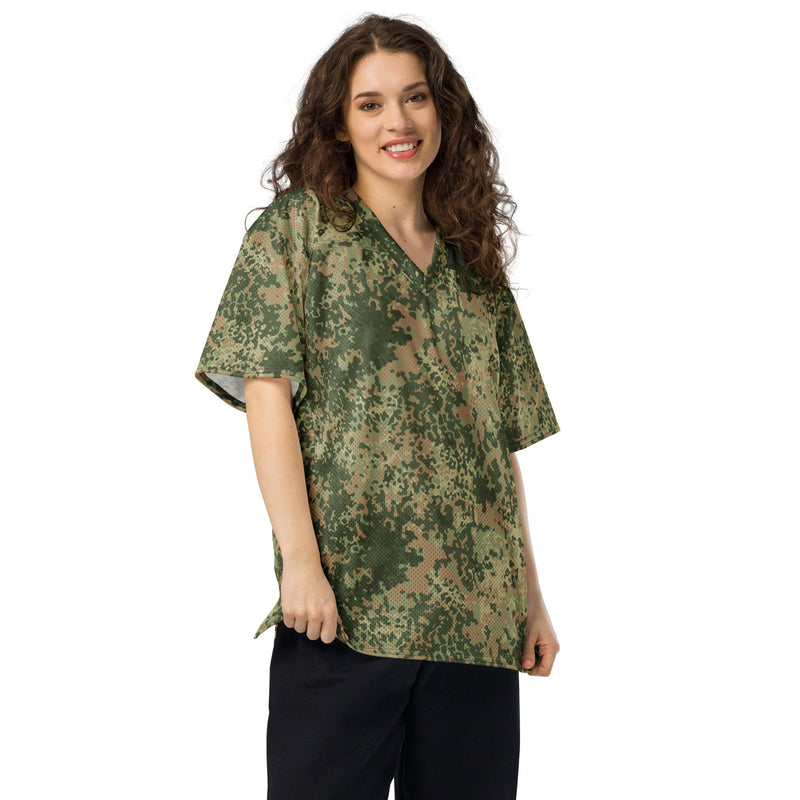 Fractal Mosaic Multi-Terrain CAMO Unisex American Football Jersey