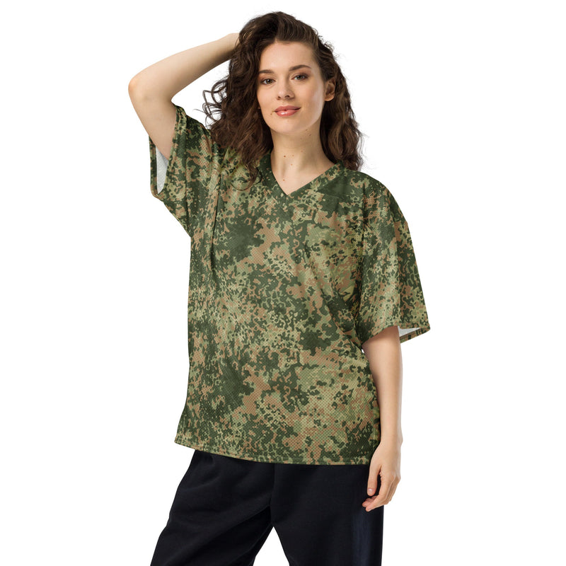 Fractal Mosaic Multi-Terrain CAMO Unisex American Football Jersey