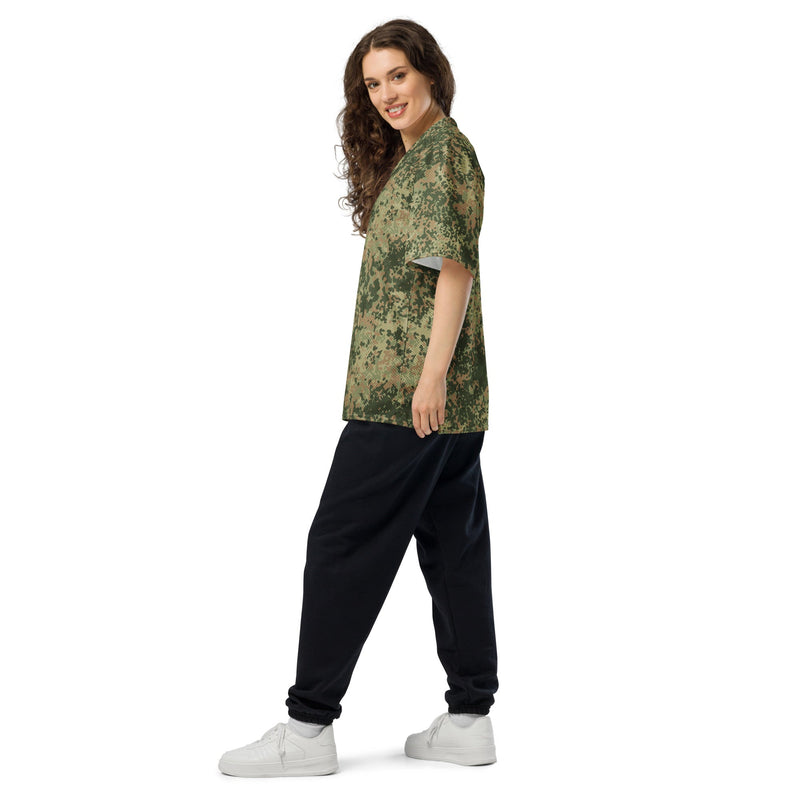 Fractal Mosaic Multi-Terrain CAMO Unisex American Football Jersey