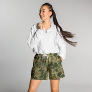Fractal Mosaic Multi-Terrain CAMO Unisex Athletic Long Shorts