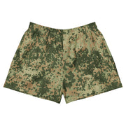 Fractal Mosaic Multi-Terrain CAMO Unisex Athletic Shorts