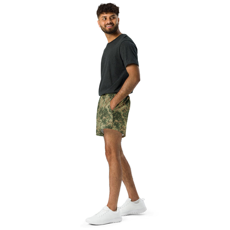 Fractal Mosaic Multi-Terrain CAMO Unisex Athletic Shorts