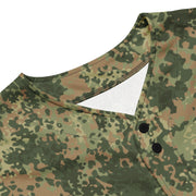 Fractal Mosaic Multi-Terrain CAMO Unisex Baseball Jersey