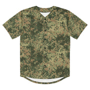 Fractal Mosaic Multi-Terrain CAMO Unisex Baseball Jersey