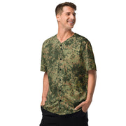 Fractal Mosaic Multi-Terrain CAMO Unisex Baseball Jersey