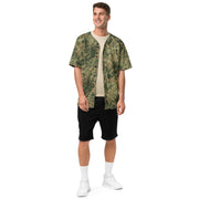 Fractal Mosaic Multi-Terrain CAMO Unisex Baseball Jersey