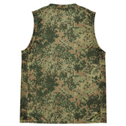 Fractal Mosaic Multi-Terrain CAMO Unisex Basketball Jersey
