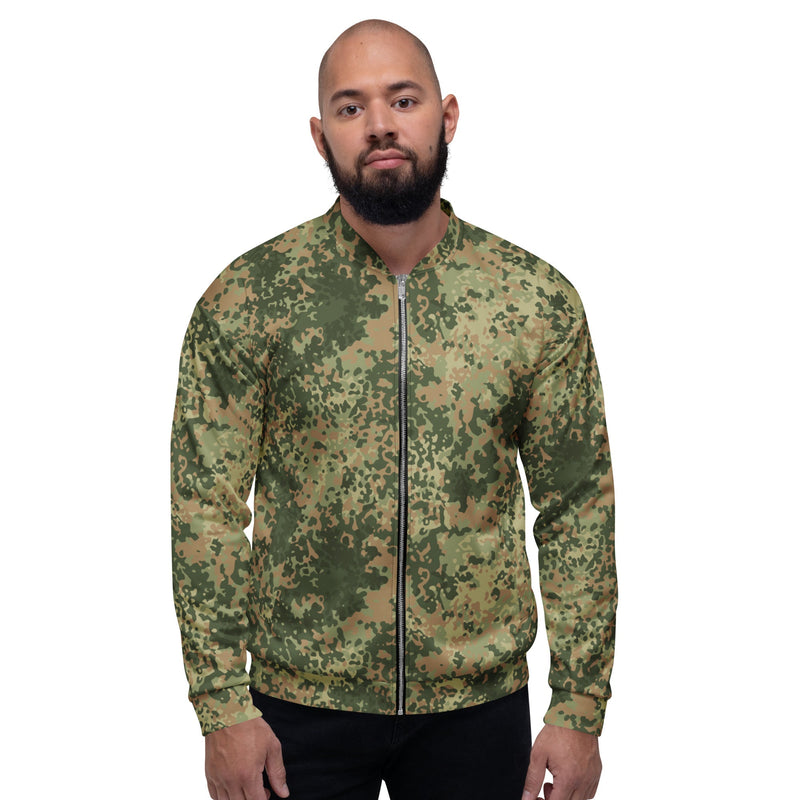 Fractal Mosaic Multi-Terrain CAMO Unisex Bomber Jacket