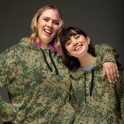 Fractal Mosaic Multi-Terrain CAMO Unisex Hoodie