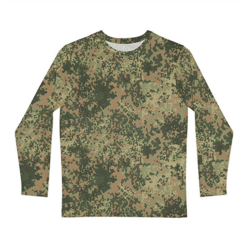 Fractal Mosaic Multi-Terrain CAMO Unisex Long-Sleeve Shirt - XS