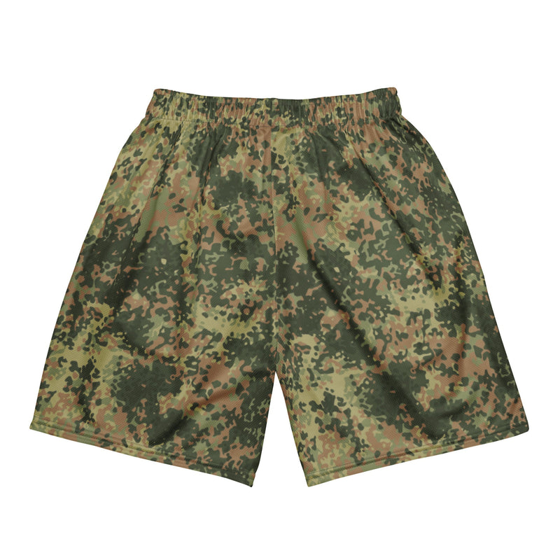 Fractal Mosaic Multi-Terrain CAMO Unisex Mesh Shorts