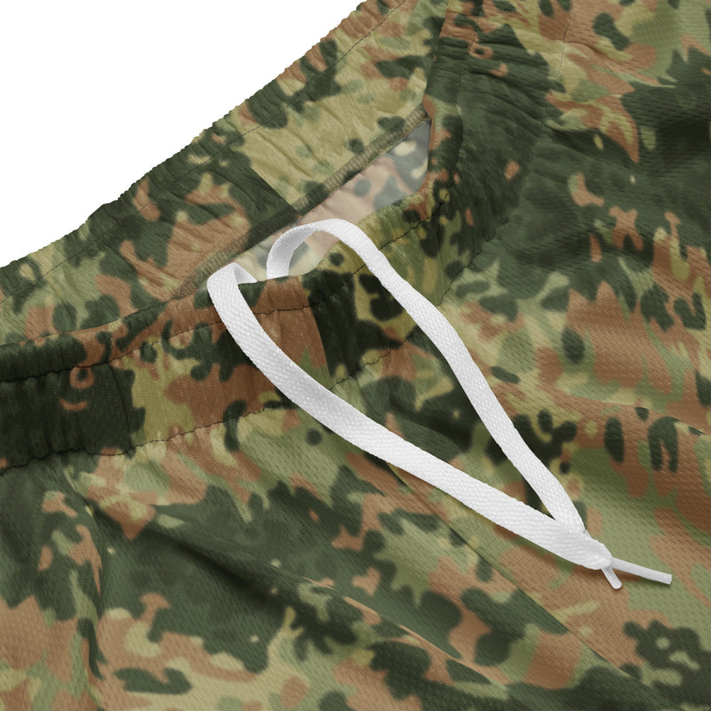 Fractal Mosaic Multi-Terrain CAMO Unisex Mesh Shorts