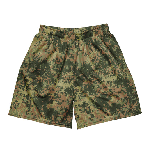 Fractal Mosaic Multi-Terrain CAMO Unisex Mesh Shorts - 2XS