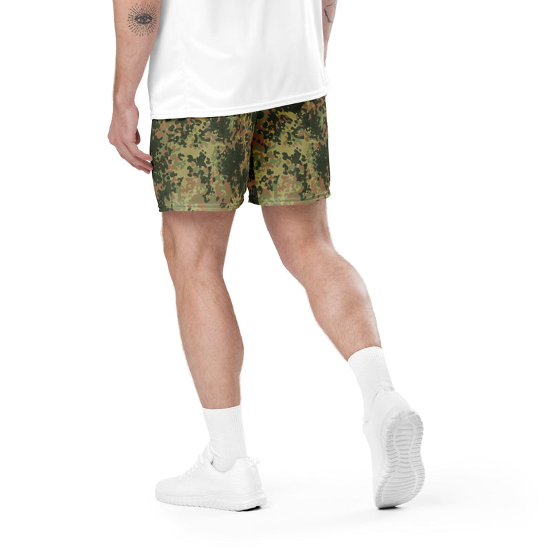 Fractal Mosaic Multi-Terrain CAMO Unisex Mesh Shorts