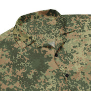 Fractal Mosaic Multi-Terrain CAMO Unisex Short-Sleeve Button Shirt - Button-Up