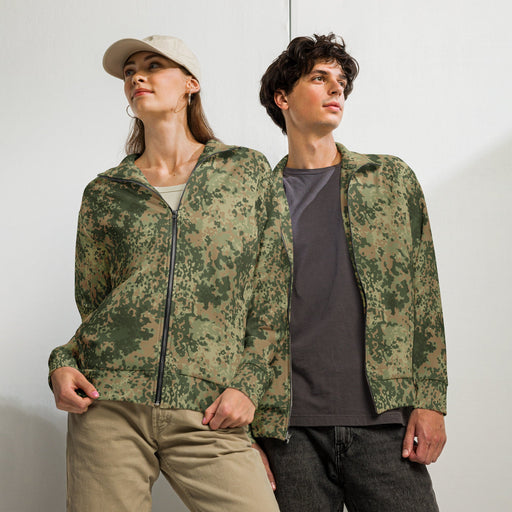 Fractal Mosaic Multi-Terrain CAMO Unisex Track Jacket - 2XS