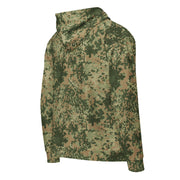 Fractal Mosaic Multi-Terrain CAMO Unisex Zip Hoodie