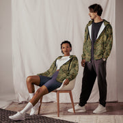 Fractal Mosaic Multi-Terrain CAMO Unisex Zip Hoodie
