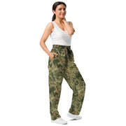 Fractal Mosaic Multi-Terrain CAMO Wide-Leg Joggers