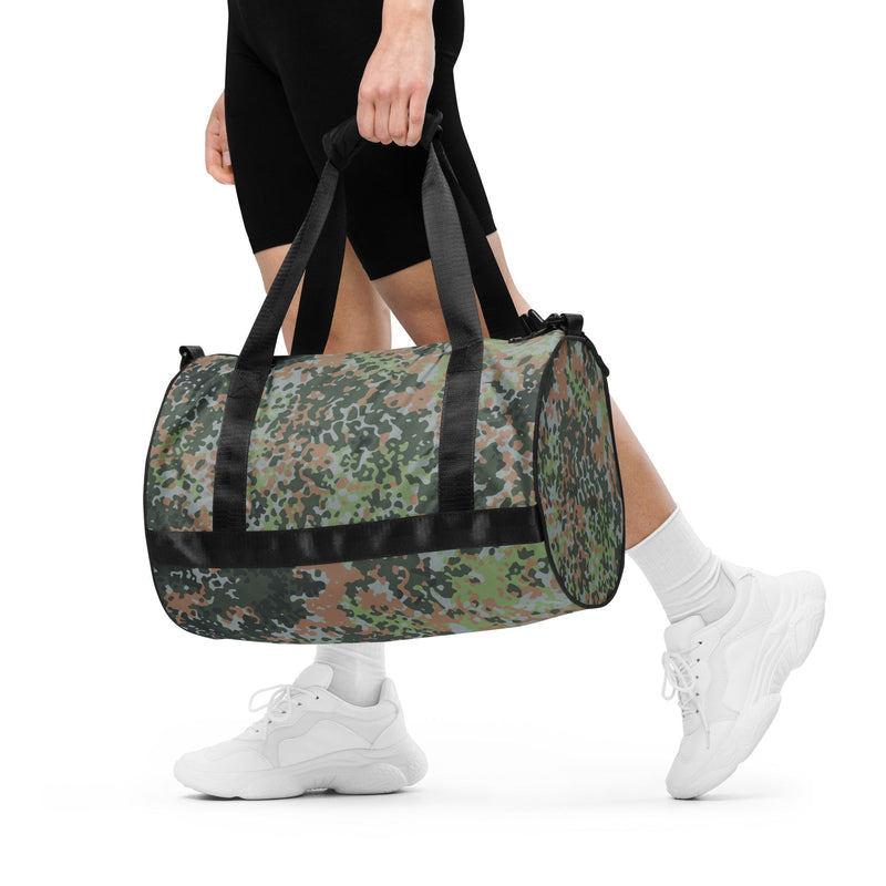 Fractal Mosaic Woodland CAMO Gym Bag