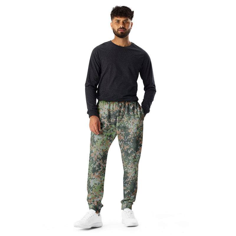 Fractal Mosaic Woodland CAMO Mens Joggers - Men