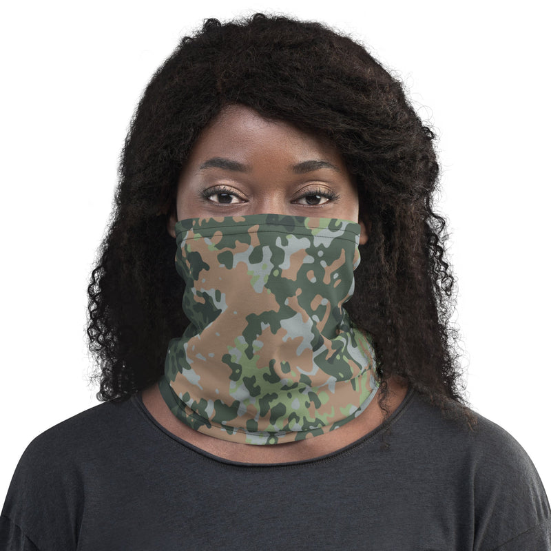 Fractal Mosaic Woodland CAMO Neck Gaiter - Head