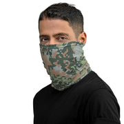 Fractal Mosaic Woodland CAMO Neck Gaiter - Head