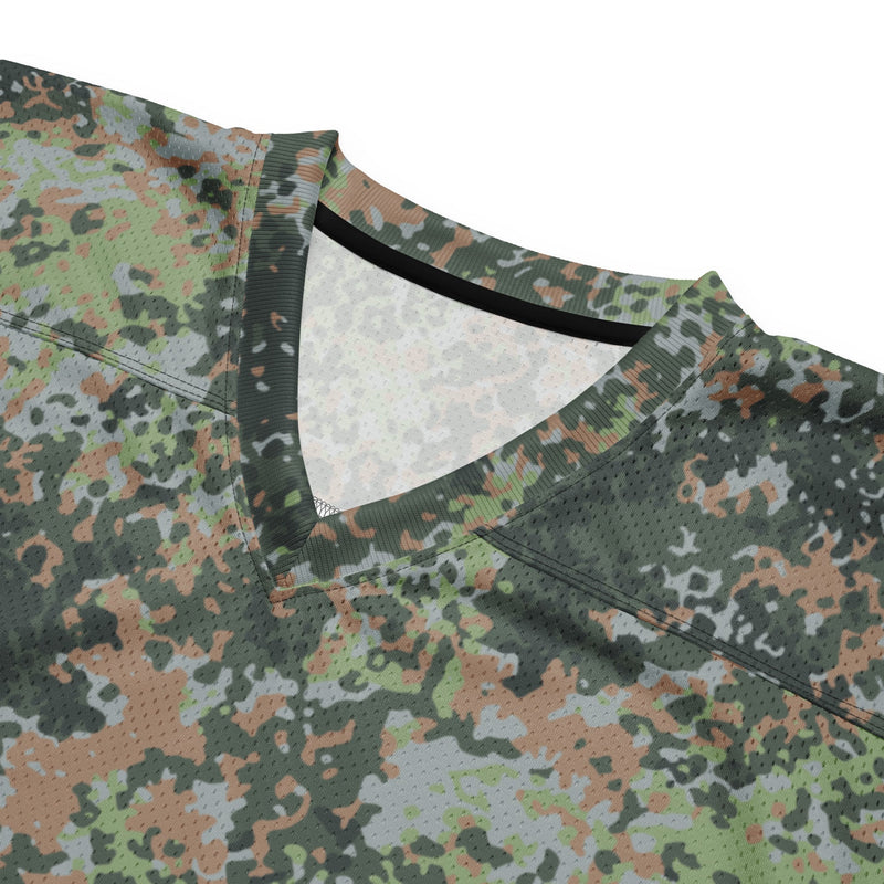 Fractal Mosaic Woodland CAMO Unisex American Football Jersey