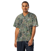Fractal Mosaic Woodland CAMO Unisex American Football Jersey