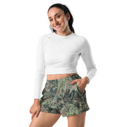 Fractal Mosaic Woodland CAMO Unisex Athletic Shorts