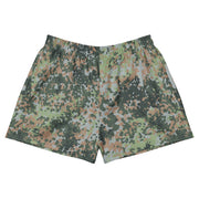 Fractal Mosaic Woodland CAMO Unisex Athletic Shorts