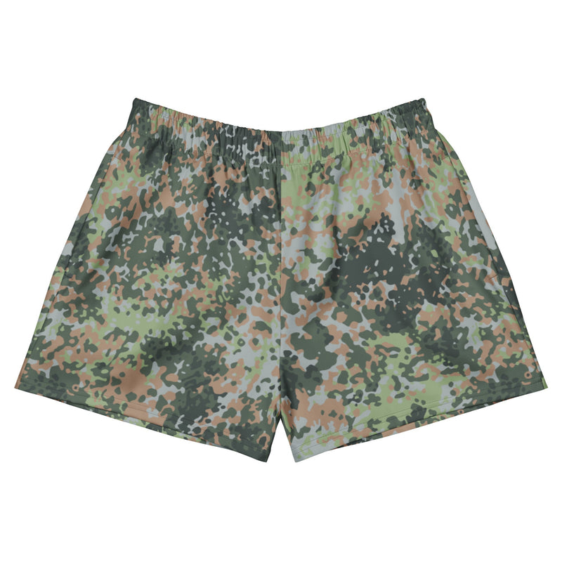 Fractal Mosaic Woodland CAMO Unisex Athletic Shorts