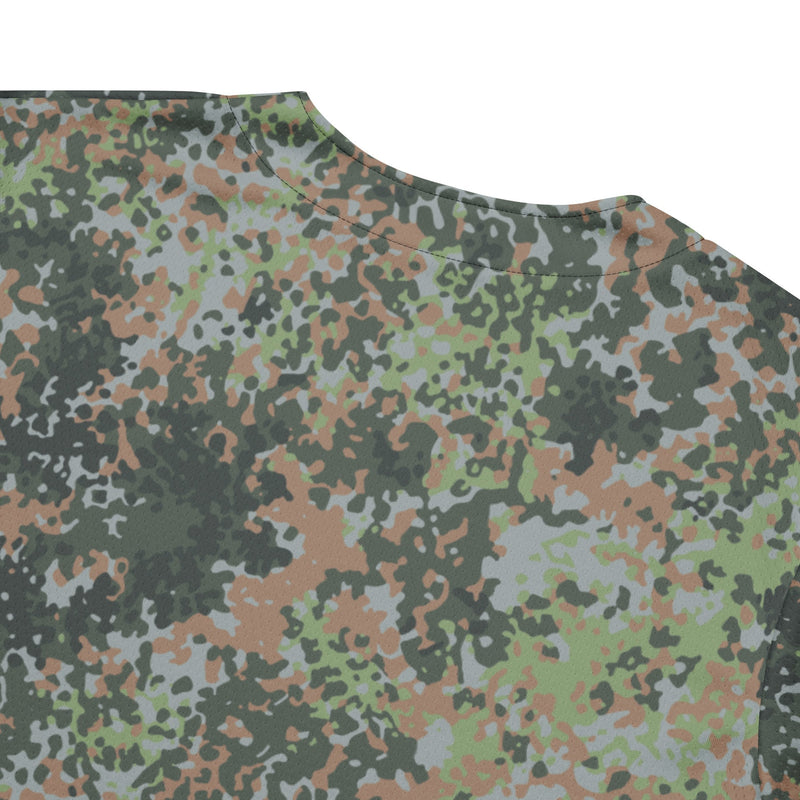 Fractal Mosaic Woodland CAMO Unisex Baseball Jersey
