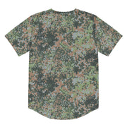 Fractal Mosaic Woodland CAMO Unisex Baseball Jersey