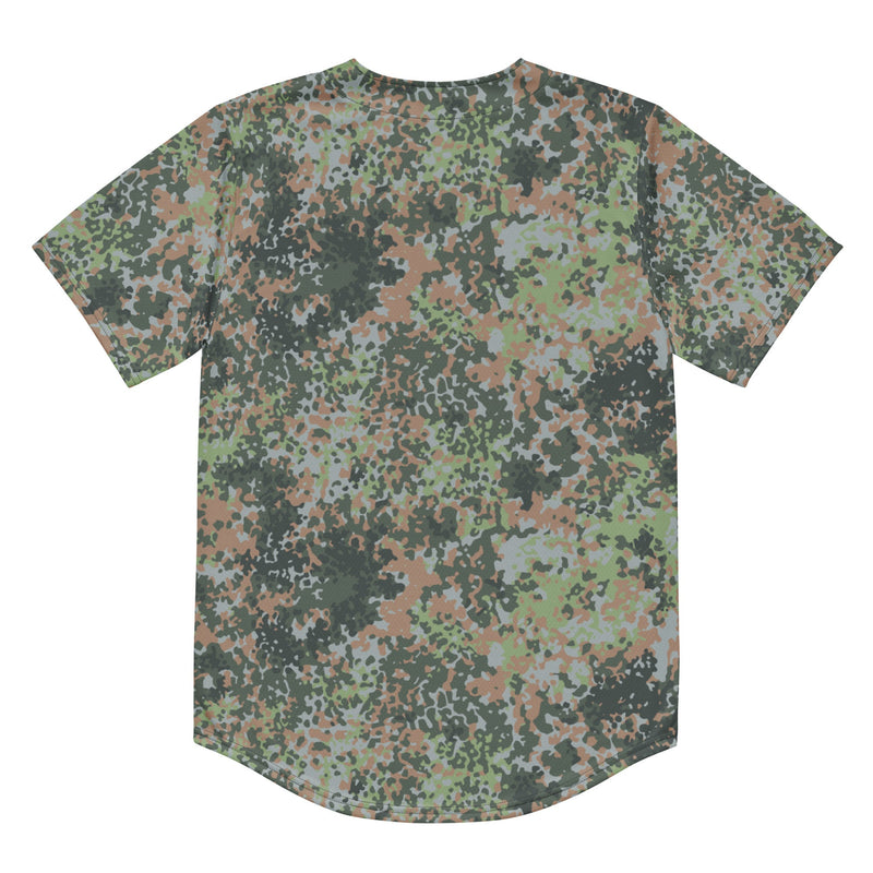 Fractal Mosaic Woodland CAMO Unisex Baseball Jersey