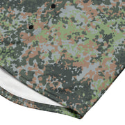 Fractal Mosaic Woodland CAMO Unisex Baseball Jersey