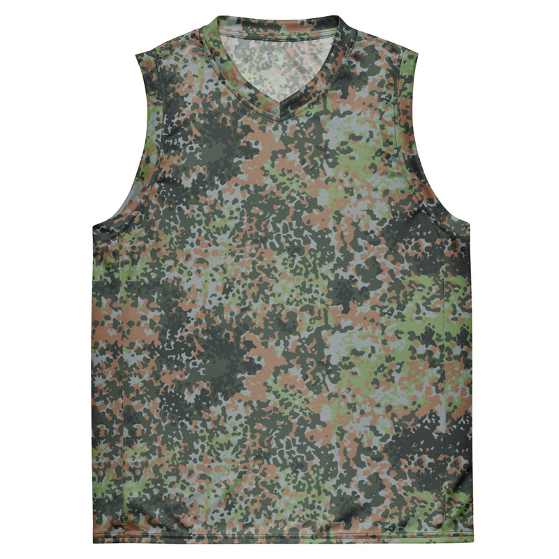 Fractal Mosaic Woodland CAMO Unisex Basketball Jersey