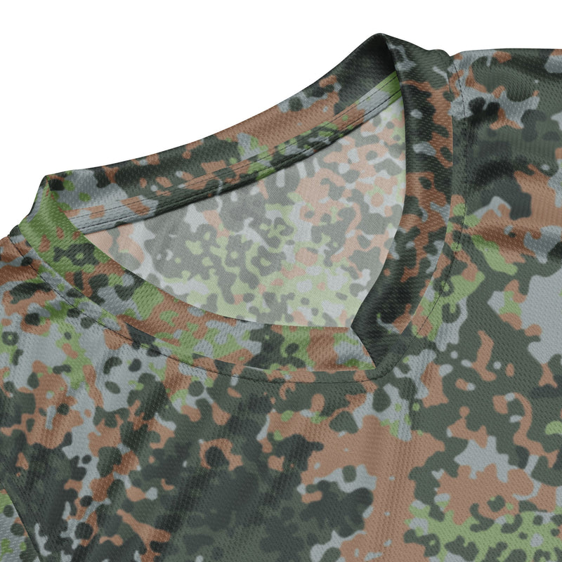 Fractal Mosaic Woodland CAMO Unisex Basketball Jersey