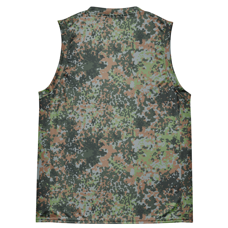 Fractal Mosaic Woodland CAMO Unisex Basketball Jersey