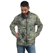 Fractal Mosaic Woodland CAMO Unisex Bomber Jacket