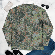 Fractal Mosaic Woodland CAMO Unisex Bomber Jacket
