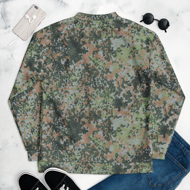 Fractal Mosaic Woodland CAMO Unisex Bomber Jacket