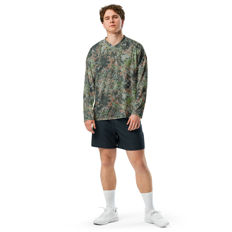 Fractal Mosaic Woodland CAMO Unisex Hockey Fan Jersey