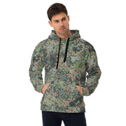 Fractal Mosaic Woodland CAMO Unisex Hoodie - 2XS