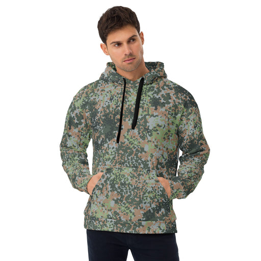 Fractal Mosaic Woodland CAMO Unisex Hoodie - 2XS