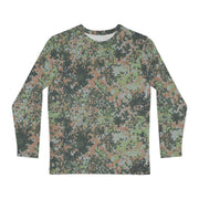 Fractal Mosaic Woodland CAMO Unisex Long-Sleeve Shirt - XS